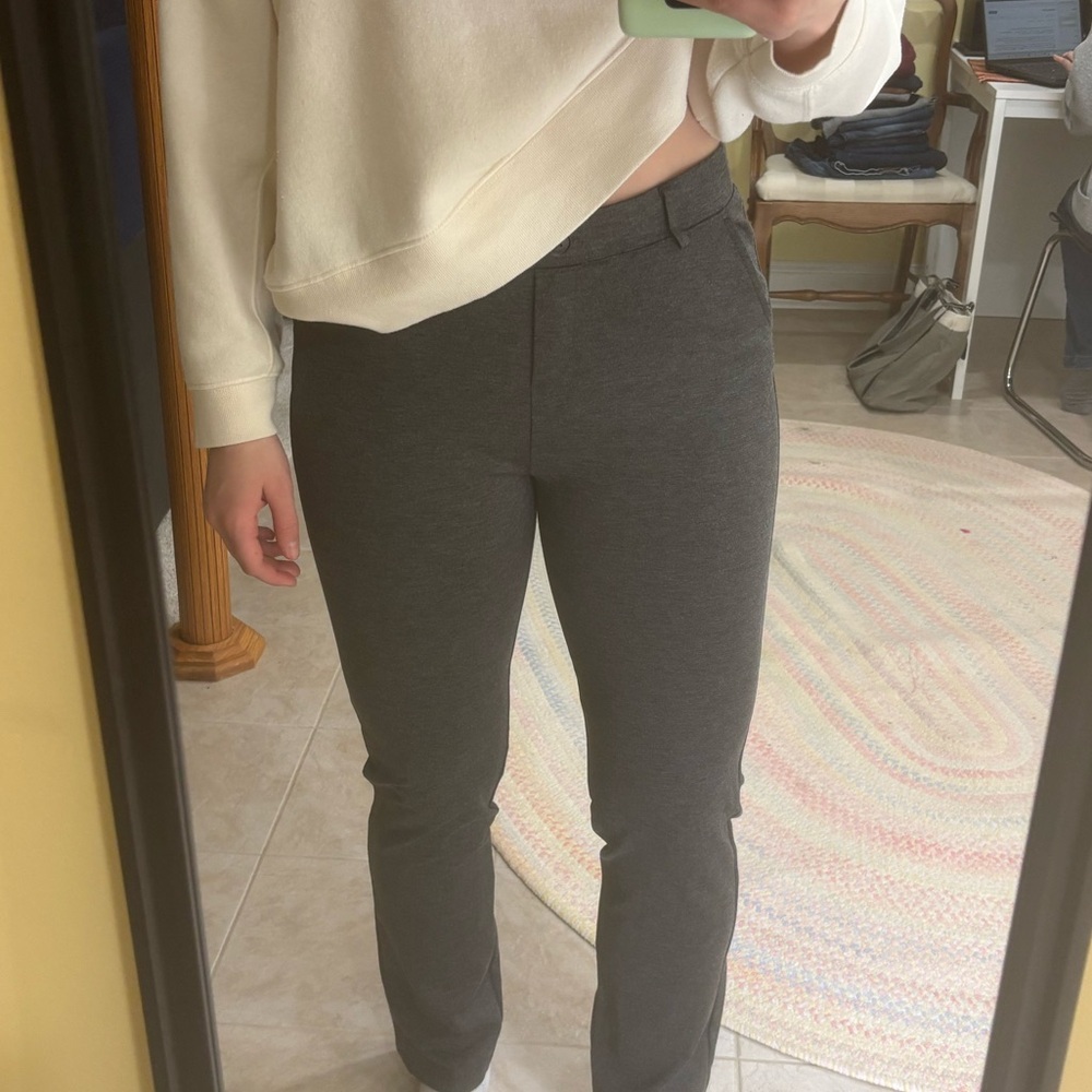 Tapata Grey Soft Stretchy Dress Pant